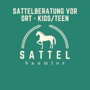 Sattel-baumlos-Pferde-erstberatung vor ort Kids Teen Kindersattel