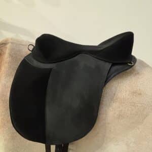 gebrauchter freeform FLEX-PROTECT by sattel-baumlos suede schwarz